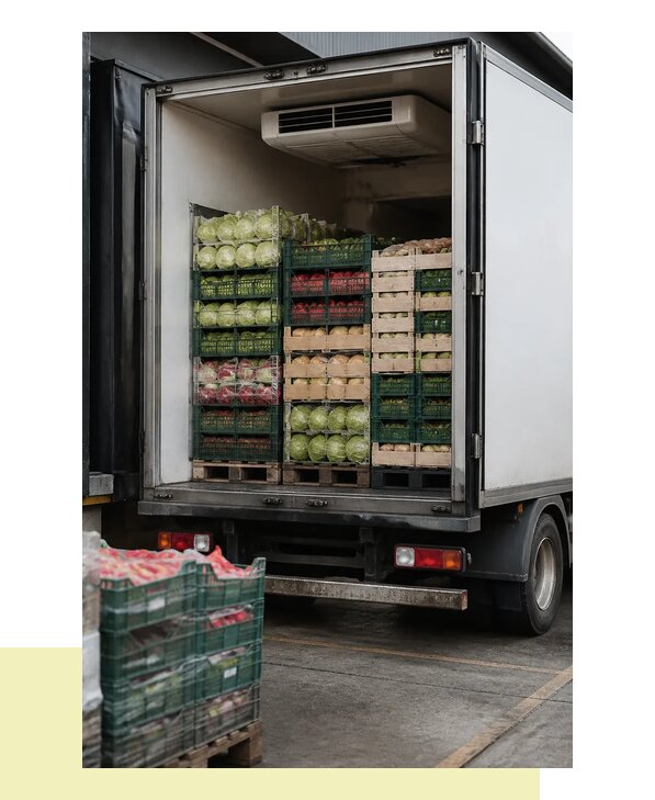 Перевозка плодоовощной продукции оптом напрямую в Осинники